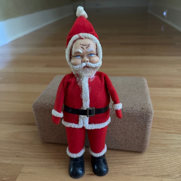 Vintage 1950s Santa Claus Doll Rubber Face - Picture 5 of 16